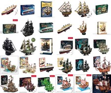 Puzzle 3D Cubic Fun Ships -