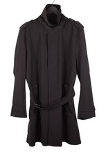 Trench uomo Dolce & Gabbana originale con dettagli in pelle taglia 52 H5541