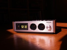 Panasonic Flip Clock Dator Vintage Restaurato Garanzia Prestazioni di Fabbrica