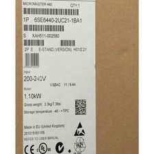 Inverter 6SE6440-2UC21-1BA1