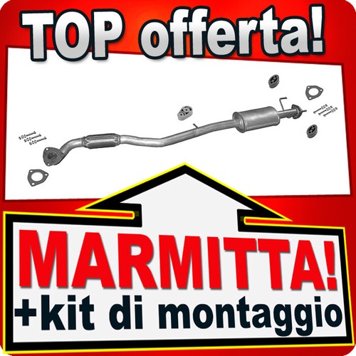 Silenziatore anteriore per - silenziatore,