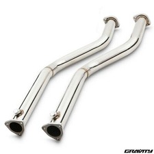 Tubo centrale scarico inox - tubo,