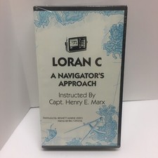 Loran C - A Navigator’s Approach By Capt. Henry E. Marx VHS New RARE Sailing