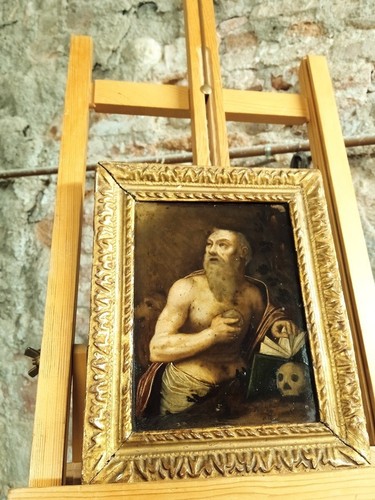 Antico quadro religioso - , unico