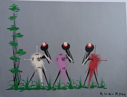 Brazzaville congo mcm arte - congo,
