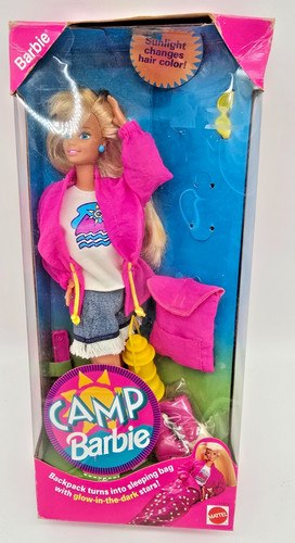 Barbie camp 1993 bambola - barbie,