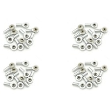 40 Pz Metallo M2 Tirante Estremità Giunto Sferico Testa Un Sfera per    4WD8087