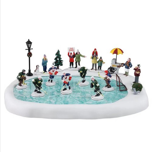 Lemax hockey the park set - lemax,