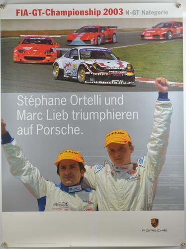 Poster porsche ortelli - poster,