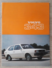 Volvo 343 DL Brochure 1977 -