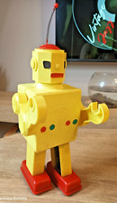 Robot malvagio giocattolo spaziale vintage raro URSS anni 60-70