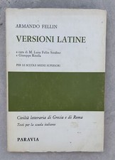 A. Fellin, Versioni latine