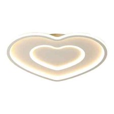 Plafoniera led da soffitto a forma di cuore 63w in alluminio 4000k 6500k 3000k