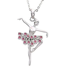 Collana ciondolo ballerina - collana,