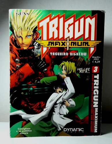 Fumetto manga trigun numero - trigun, 3