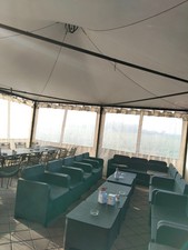 Gazebo 6x6 in ferro battuto