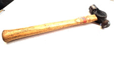 Martello alla Tedesca a Palla per Falegname Carrozziere Manico Legno Gr.300 DECA
