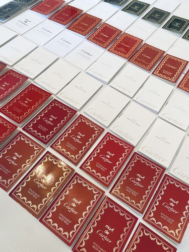 Cartier lotto libretti - cartier,
