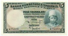 5 FRANCHI ORO BANCA NAZIONALE