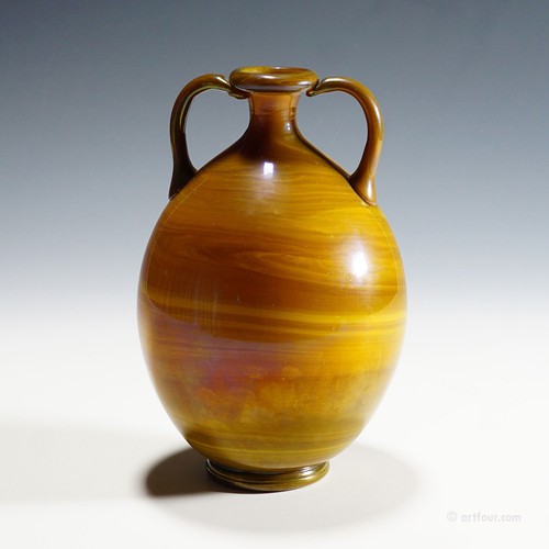 Vaso vetro calcedonio - vaso,