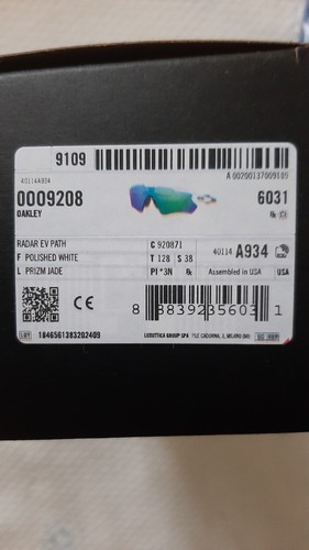 Oakley radar path polished - ,