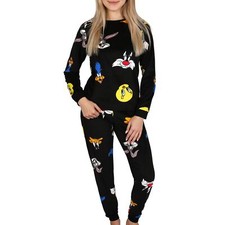 Looney Tunes Pigiama nero da