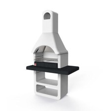 Barbecue A Legna In Muratura Per Esterni Con Cappa 114x64x212 Maribor New Sarom