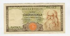 Banconota 50000 Lire Leonardo