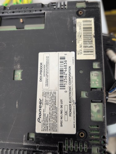 Pioneer deh p8000r vecchia - pioneer,