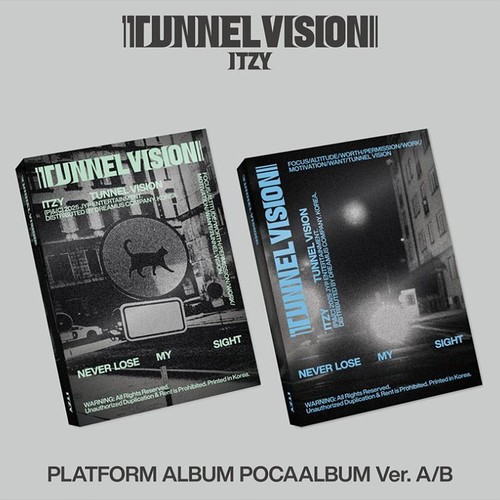 Itzy tunnel vision album - vision],