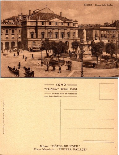 Milano piazza della scala - piazza,