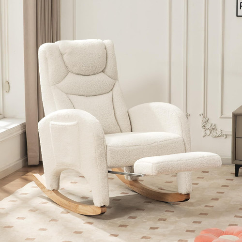 Sedia dondolo poltrona - a,