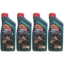 4x Olio Motore Castrol