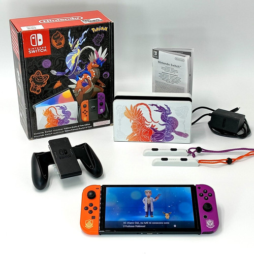 Nintendo switch oled - nintendo, pokémon