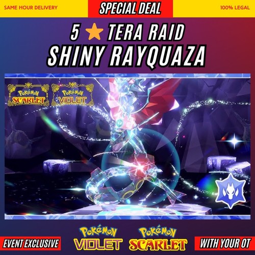 Shiny rayquaza tera - shiny,