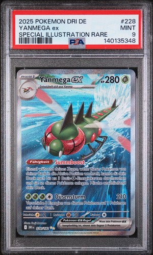 Carta pokemon yanmega dri - carta,