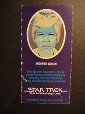 WEETABIX STAR TREK ANDORIAN WOMAN USS ENTERPRISE KLINGONS SCI FI ALIENS UFOs