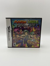 Mario and Luigi Partners In Time (Nintendo DS, 2005) Complete In Box CIB TESTED