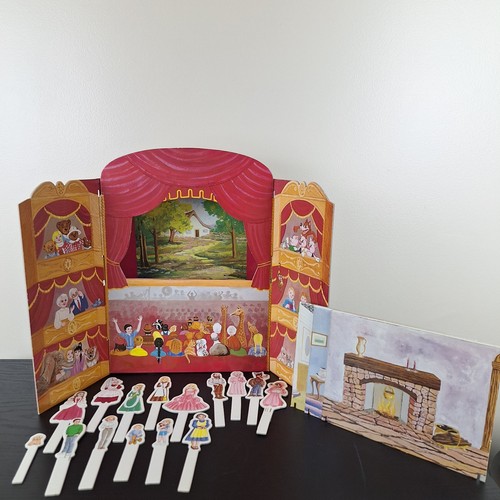 Playset cartone teatro bambini - cartone,