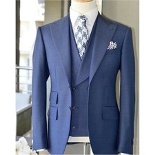Blazer uomo formale blu cielo