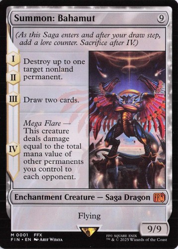 Summon bahamut fin - 1,,