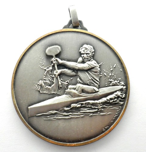 Eccezionale canoa medaglia - eccezionale,