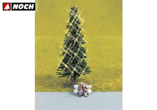 Albero natale illuminato - albero,