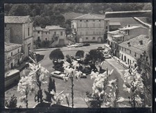 Cartolina Greccio Piazza Roma