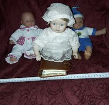 BAMBOLA IN PORCELLANA "PROMENADE COLLECTION"  Mod.EUGENIE N°C 2809 +2 BAMBOLOTTI