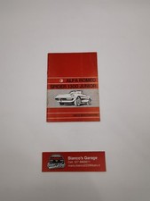 Libretto uso e manutenzione Alfa Romeo Spider 1300 Junior