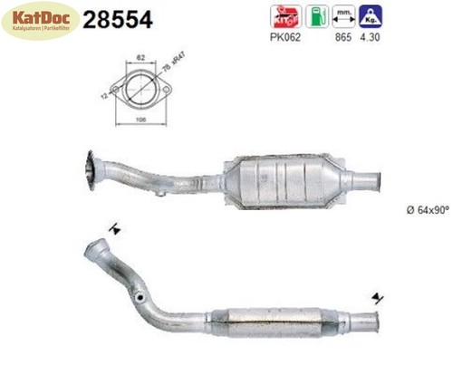 Catalizzatore peugeot 405 - ✅,
