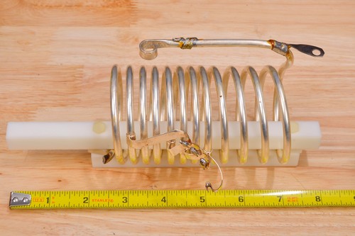 Alpha silver plated tank coil - plated,
