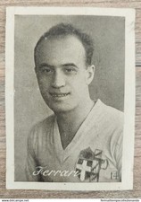 bh8 rara figurina calcio anteguerra ferrari juventus italia 1934 e.vecchi milano