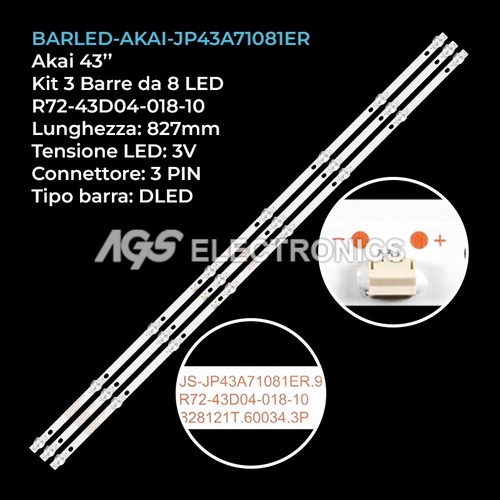 Kit barre strip led tv - barre,